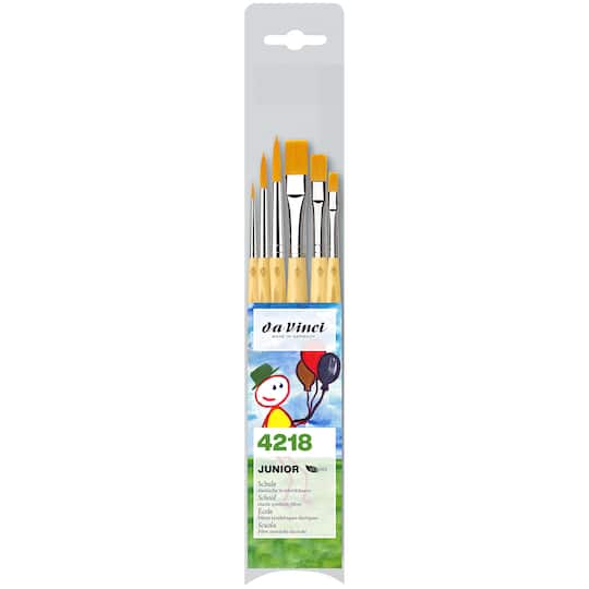 da Vinci JUNIOR Synthetics 6 Piece Brush Set